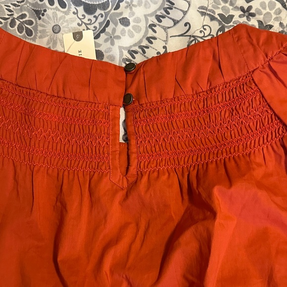 Maeve Women's Blouse in Vibrant Red - Picture 7 of 10